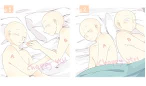 Anime Base Couple Sleeping Another base type thing this is a cute couple all snuggled up and alseep =w= origional. anime base couple sleeping
