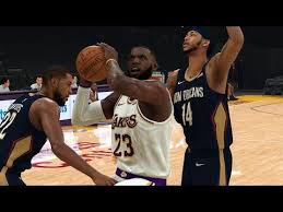 Nba Playoffs 2020 Los Angeles Lakers Vs New Orleans Pelicans Western Conference Finals Nba 2k20 In 2020 Lakers Vs Los Angeles Lakers Los Angeles Lakers Basketball