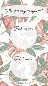 Pin On Square Yearly Weight Loss Template Instagram