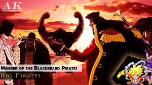 BIG Pirates - Member of the Blackbeard Pirates | ONE PIECE - YouTube
