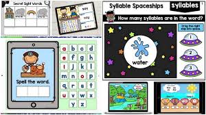 Free online word ladder 1st grade / name the words in this st. 18 Interactive Phonics And Sight Words Google Slides Weareteachers