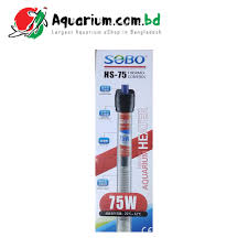 Sobo High Class Aquarium Heater Hs 75w Aquarium Com Bd Largest Aquarium Ecommerce Site Of Bangladesh