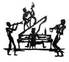 Art Of Jazz Black Cat Artwork Wall Sculpture Art Metal Sculpture Wall Art