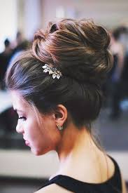 30 Lovely Wedding Bun Hairstyles Wedding Forward Medium Hair Styles Long Hair Styles Wedding Bun Hairstyles