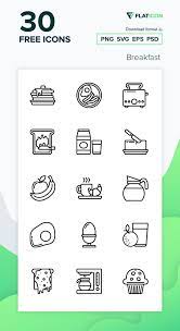 30 Free Vector Icons Of Breakfast Designed By Smashicons Vector Free Icon Vector Icons