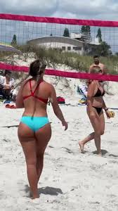 Hot beach volleyball ass *turn volume down - ThisVid.com