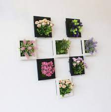 Home wall artificial flower decoration. 3d Beauty Plant Frame Wall Stick Decoration Artificial Flower Home Decoration Artificial Plant Wall Artificial Plant Arrangements Artificial Plants Decor