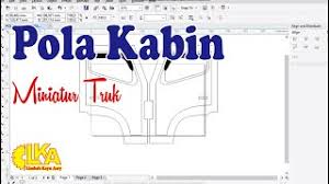 Ukuran piston motor standar semua tipe dan jenis yang ada di indonesia serta daftar diameter pen piston motor terlengkap untuk oversize atau bore up. Pola Kabin Miniatur Truk Corel Draw Youtube