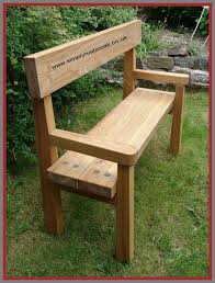 It should be centered on the leg. Wooden Garden Benches Uk