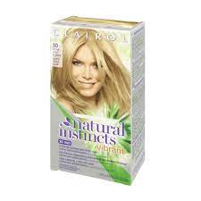 Clairol Natural Instincts Permanent Haircolor Vibrant 10 Extra Light Blonde Walmart Com Walmart Com