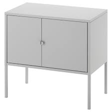 Lixhult Cabinet Metal Gray 23 5 8x13 3 4 Ikea Grey Cabinets Ikea Dining Ikea