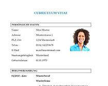 To personalize the cv word template, just type over the existing text, then design as you like. Tabellarischer Lebenslauf Vorlagen Muster Ubersicht