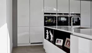 go wrong with a white gloss kitchen