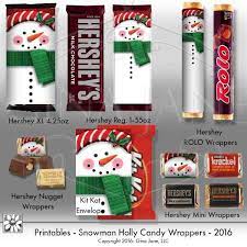 These free printable christmas candy box wrappers are a fun little diy gift for the holidays. Adorable Diy Hand Made Christmas Candy Wrappers With Snowman Faces Perfect Craft Fair Best Selle Diy Christmas Candy Diy Christmas Gifts Christmas Candy Gifts