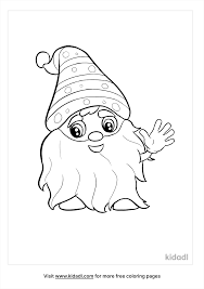 To print the picture to color with crayons, simply save it, then print it, before coloring online. Christmas Gnome Coloring Pages Free Christmas Coloring Pages Kidadl
