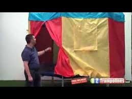 Sells trampolines, trampoline parts and trampoline accessories circus trampoline tent by cutiebeauty az. Trampoline Tent Trampoline With Tent Youtube