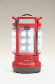 Coleman Quad Led Lantern Special Edition Ultra Bright 190 Lumens Red Coleman Led Lantern Camping Lanterns Portable Light
