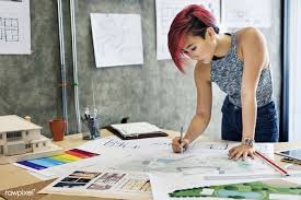 Download Premium Photo Of Design Studio Architect Creative Occupation Interior Design Career Freelance Interior Designer Interior Design Certification