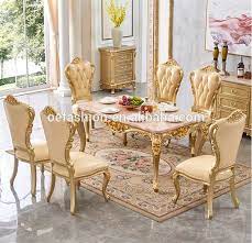 Dining room chairs provide seating for tables of all sizes, and they come in many styles and colors to enhance the decor of a room. Oe Fashion High End Classic And Italy Furniture Dining Set Wholesale Dining Table Marble Gold Gold Leaf Dining Table View Dining Table Marble Gold Oe Fashion Dining Table Marble Furniture Dining Table