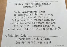 All participants must include proof of their customer status to be admitted to the survey portal. 9 Reasons You Should Never Eat At Chick Fil A Feast