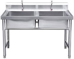 Select from premium industrial kitchen sink of the highest quality. Industrial Stainless Steel 2 Compartment Bar Sink Restaurant Catering Equipment Kitchen Sink For Any Workshop Mud Room Or Garage Amazon De Kuche Haushalt
