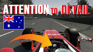 F1 2016 Gameplay Vs Real Life Attention To Detail 1 Australia Real Life Life Gameplay