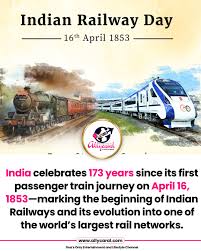 On 16 April 1853, the first passenger ...