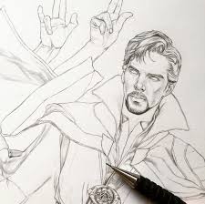 Touch device users, explore by touch or with swipe gestures. Artstation Doctor Strange Jen Garcia