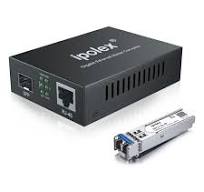 ipolex Gigabit Single-Mode LC Fiber to Ethernet Media Converter, with A SFP  EX Module, 1310nm, SMF, up to 40-KM, 1.25G Fiber to Copper Media ...