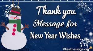 Thank You Reply Messages For New Year Wishes 2021 New Year Wishes New Year Message Happy New Year Wishes