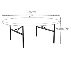 Lifetime Round Folding Table 22673 6 Ft White Top Round Folding Table Round Dining Room Table Large Round Dining Table