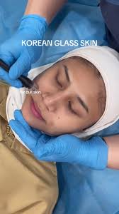 Korean Glass Skin Treatment, our signature treatment 🥰 #koreanglassskin  #glowingskin #skintreatmentshahalam #skintreatment #fyp #beauty #acneskin  #breakout