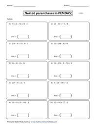 Subtraction is a key skill to learn for young students. 5th Grade Math Worksheets