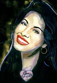 SELENA PORTRAIT BY RENOWNED PAINTER WILLIAM STIDHAM Internationally  acclaimed painter WILLIAM STIDHAM has rocked paintings of major music  superstars like PRINCE, WILLIE NELSON, and DOLLY PARTON. His portrait of  SELENA QUINTANILLA PEREZ