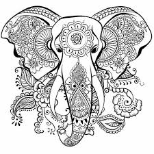 Pin By Deann Deibert On Cricut Elephant Coloring Page Mandala Coloring Pages Adult Coloring Pages
