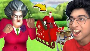 Miss T ne Kara Santa ko Kidnap 🤯 Scary Teacher 3D