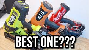 New Ryobi Airstrike 18V Cordless Brad Nailer