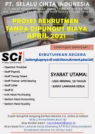 Dishub@salatiga.go.id ig pimpinan dan segenap pegawai dinas perhubungan kota salatiga mengucapkan, selamat memperingati isra mikraj 1442 h/2021 m. Disnaker Wonogiri On Twitter Lowongan Pt Sci Wonogirikerja Wonogiri Lowongankerja