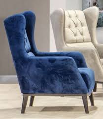 Check spelling or type a new query. Casa Padrino Chesterfield Wing Chair Blue Black 80 X 80 X H 90 Cm Modern Living Room Armchair Chesterfield Furniture Living Room Furniture