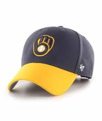 Mlb atlanta braves hat adjustable cap by fan favorite '47. Milwaukee Brewers Hats