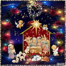 Angel Gif Jesus Scene Di Natale Immagini Di Natale Arte Natalizia