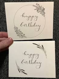 Make someone's day extra special with a personalized, printable birthday card you can send out or share online. Printed Happy Birthday Cards Hand Illustrated Design Eco Friendly Greeting Cards Gift For Happy Birthday Cards Printable Hand Of Cards Birthday Cards Diy