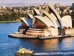 You can do this right at the the final step is to take a boat out to sea. Sydney Opera House Sydney Australia Afar