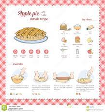 Apple Pie Recipe Stock Illustration Image 43823793 Apple Pie Recipes Apple Pie Ingredients Apple Pie