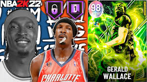 GALAXY OPAL GERALD WALLACE GAMEPLAY! THIS CARD IS A STEAL FOR 8K MT IN NBA  2K22 MyTEAM!