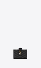 By gearspring, last updated mar 1, 2019. Monogram Business Card Case In Grain De Poudre Embossed Leather Saint Laurent Croatia Ysl Com
