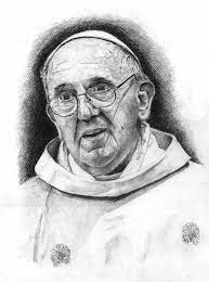 Il disegno è un pezzo unico originale, realizzato da fabio vettori con rapidograph e acquerello su carta tintoretto neve 250 gr. Papa Francesco 2 Disegno Vaticanum Com Vatican Books Sacred Art And Religious Articles