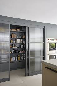 Style Inspiration A Stunning Scullery Pantry With Reeded Glass Doors Which Are Definitely On Trend At Kitchen Inspiration Design Pantry Design Stylish Kitchen