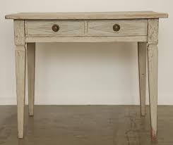 The most common gustavian style material is wool. Antique Swedish Gustavian Painted Writing Desk Mid 19th Century Scandinavian Antiques Living