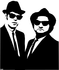 Blues Brothers Stencil Template Blues Brothers Blues Silhouette Art